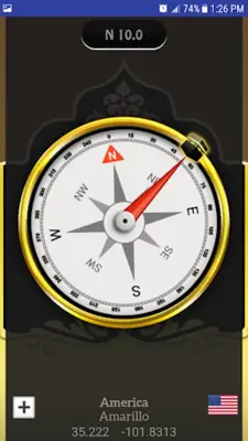 Fast Qibla Direction android App screenshot 4